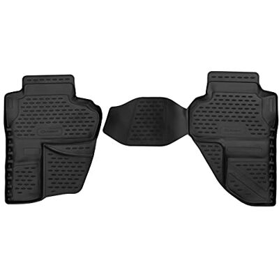 LEMENT E Anpassade gummigolvmattor kompatibla med Chevrolet Silverado 2014–2018 Double Cab Ext Cab USA Rear LEMENT E Anpassade gummigolvmattor kompatibla med Chevrolet Silverado 2014–2018 Double Cab Ext Cab USA Rear