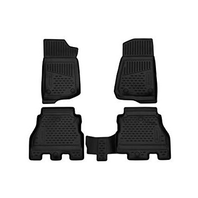 LEMENT E Exakt passform, premium, halkskydd, gummigolvmattor – Jeep Wrangler, (USA) LEMENT E Exakt passform, premium, halkskydd, gummigolvmattor – Jeep Wrangler, (USA)