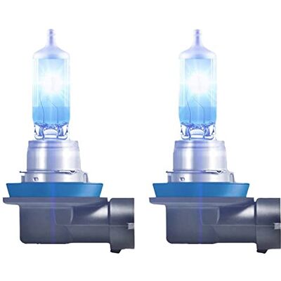 OSRAM COOL BLUE INTENSE H11, +100% mer ljusstyrka, upp till 5 000K, halogenstrålkastare, LED-look, Hängande hopfällbar låda (2 lampor) OSRAM COOL BLUE INTENSE H11, +100% mer ljusstyrka, upp till 5 000K, halogenstrålkastare, LED-look, Hängande hopfällbar låda (2 lampor)