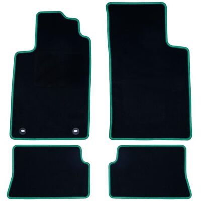 OCC DESIGN Skräddarsydda Renault Megane I Cabrio Matta (1997-2003) 5Pz Krymp Grön OCC DESIGN Skräddarsydda Renault Megane I Cabrio Matta (1997-2003) 5Pz Krymp Grön