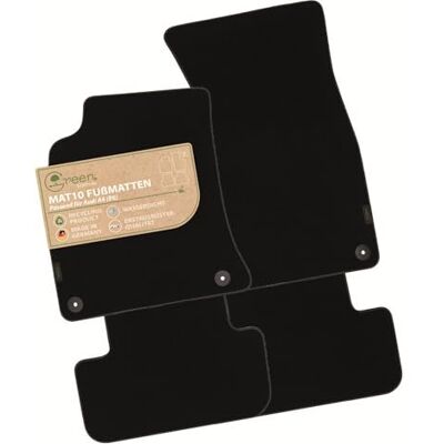 MAT10 MAT 10 Green Edition – golvmattor för Audi A4 B8 återvunnen velour bilmatta-set, 4 delar 100% tillverkade i Tyskland, OEM-kvalitet Audi A4 (BJ 2007–2015, typ B8) MAT10 MAT 10 Green Edition – golvmattor för Audi A4 B8 återvunnen velour bilmatta-set, 4 delar 100% tillverkade i Tyskland, OEM-kvalitet Audi A4 (BJ 2007–2015, typ B8)