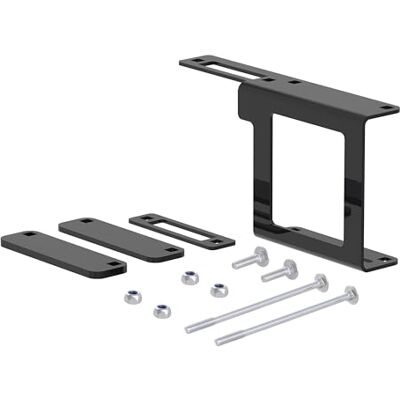 CURT 58001 Easy-Mount Vehicle Trailer Wiring Connector Mounting Bracket for 2-Inch Receiver, 4 or 5-Way Flat CURT 58001 Easy-Mount Vehicle Trailer Wiring Connector Mounting Bracket for 2-Inch Receiver, 4 or 5-Way Flat