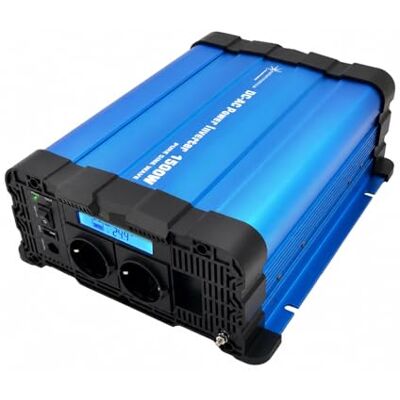 solartronics Spänningsomvandlare FS1500D 24V 1500/3000 Watt ren sinusblå M.Display FS-serien inverterare solartronics Spänningsomvandlare FS1500D 24V 1500/3000 Watt ren sinusblå M.Display FS-serien inverterare
