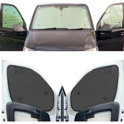 Covprotec Termiska mattor kompatibla med Renault Trafic (2014-Date) (komplett set Swb + baklucka) med bakgrundsfärg kol, vändbar Covprotec Termiska mattor kompatibla med Renault Trafic (2014-Date) (komplett set Swb + baklucka) med bakgrundsfärg kol, vändbar