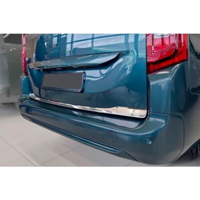 Avisa krom rostfritt stål trimlist för baklucka kompatibel med Toyota Proace City Verso 2019–2024 & Facelift 2024– Avisa krom rostfritt stål trimlist för baklucka kompatibel med Toyota Proace City Verso 2019–2024 & Facelift 2024–