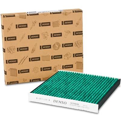 Denso ClearAir+ kabinfilter (artikelnummer DCF824A) 5-lagersfiltrering med antibakteriellt skydd, tar bort upp till 99% av alla bakterier och virus Denso ClearAir+ kabinfilter (artikelnummer DCF824A) 5-lagersfiltrering med antibakteriellt skydd, tar bort upp till 99% av alla bakterier och virus