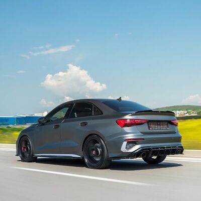 ONEWAY AUTO ACCESSORIES Oneway bakspoiler kompatibel med Audi A3/S3/RS3 (8Y) Limousin 2020-2024 – glansig svart ONEWAY AUTO ACCESSORIES Oneway bakspoiler kompatibel med Audi A3/S3/RS3 (8Y) Limousin 2020-2024 – glansig svart