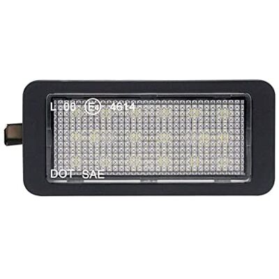 AUTO-STYLE Set LED-nummerskyltbelysning kompatibel med Volkswagen Up! 2011–2017/Skoda Citigo 2012–/Seat Mii 2012– & Ibiza SC (6J) 2008–2012 AUTO-STYLE Set LED-nummerskyltbelysning kompatibel med Volkswagen Up! 2011–2017/Skoda Citigo 2012–/Seat Mii 2012– & Ibiza SC (6J) 2008–2012