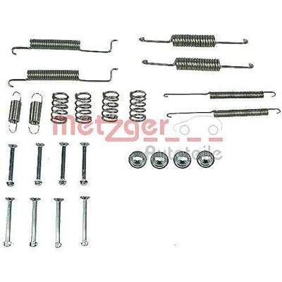 Metzger 105-0569 tillbehörssats, bromsbackar Metzger 105-0569 tillbehörssats, bromsbackar