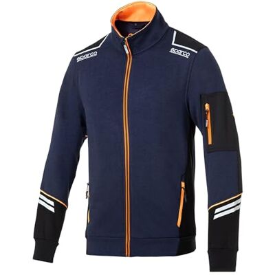 Sparco FULL ZIP TECH, Orange, M Sparco FULL ZIP TECH, Orange, M