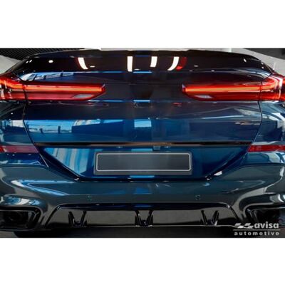 Avisa svart krom rostfritt stål trimlist för bakluckan kompatibel med BMW X6 (G06) 2023– exkl. M-sport Avisa svart krom rostfritt stål trimlist för bakluckan kompatibel med BMW X6 (G06) 2023– exkl. M-sport