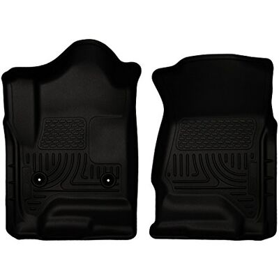 Husky Liners – Weatherbeater Passar 2014–2018 Chevrolet Silverado, GMC Sierra 1500, 2015–2019 Silverado, Sierra 2500HD, 3500HD (Standard Cab) – främre linjer – svart, 2 st. 18241 Husky Liners – Weatherbeater Passar 2014–2018 Chevrolet Silverado, GMC Sierra 1500, 2015–2019 Silverado, Sierra 2500HD, 3500HD (Standard Cab) – främre linjer – svart, 2 st. 18241