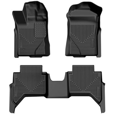 Husky Liners Weatherbeater Floor Mats Fits 2024 Ford Ranger SUPERCREW CAB ONLY Front & 2nd Row, 3-pc Black 94171 Husky Liners Weatherbeater Floor Mats Fits 2024 Ford Ranger SUPERCREW CAB ONLY Front & 2nd Row, 3-pc Black 94171