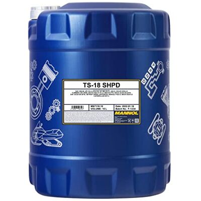 MANNOL 10 l TS-18 15W-40 API CK-4/SN ACEA E7/E9 MANNOL 10 l TS-18 15W-40 API CK-4/SN ACEA E7/E9