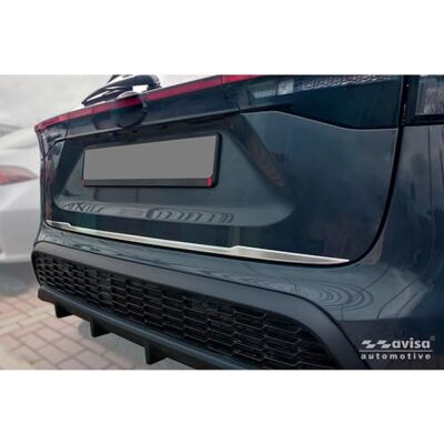 Avisa borstat rostfritt stål trimningslist för baklucka kompatibel med Toyota Yaris Cross (MXP) 2020– Avisa borstat rostfritt stål trimningslist för baklucka kompatibel med Toyota Yaris Cross (MXP) 2020–