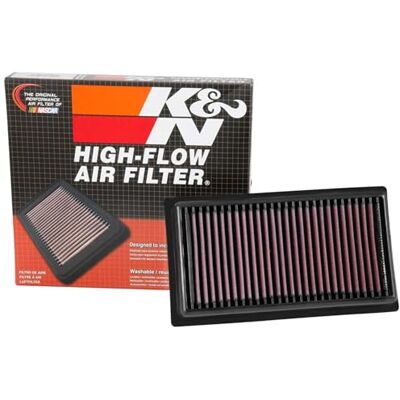 K&N KN 335060 luftfilter, röd K&N KN 335060 luftfilter, röd