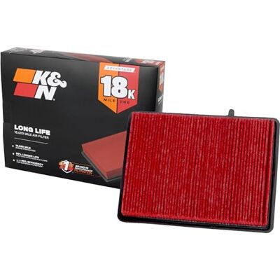 K&N Engine Air Filter: Long Life 18,000 Mile Replacement Air Filter: Compatible with 2018-2019 Chevy/GMC/Holden (Equinox, Terrain), KNA-5069 K&N Engine Air Filter: Long Life 18,000 Mile Replacement Air Filter: Compatible with 2018-2019 Chevy/GMC/Holden (Equinox, Terrain), KNA-5069