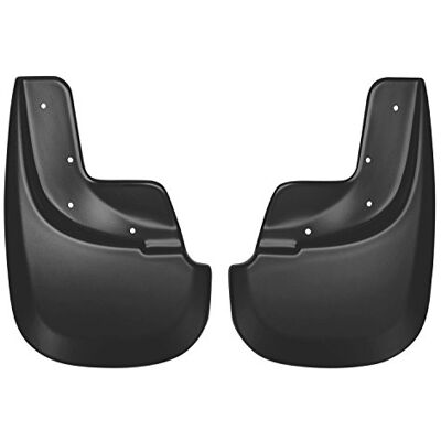 Husky Liners 56811 passar 2004-12 Chevrolet Colorado, 2004-1 GMC Canyon – med stora (breda/tjocka) utsvängda anpassade främre lerskydd, svart Husky Liners 56811 passar 2004-12 Chevrolet Colorado, 2004-1 GMC Canyon – med stora (breda/tjocka) utsvängda anpassade främre lerskydd, svart