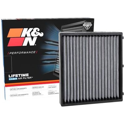 K&N Cabin Air Filter: Premium, Washable, Clean Airflow to your Cabin Air Filter Replacement: Fits Select 2018-2010 HYUNDAI/KIA Vehicle Models, VF2062 K&N Cabin Air Filter: Premium, Washable, Clean Airflow to your Cabin Air Filter Replacement: Fits Select 2018-2010 HYUNDAI/KIA Vehicle Models, VF2062