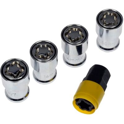 Dorman 712-680 M14-1,50 djup hjullås set, 5-pack Dorman 712-680 M14-1,50 djup hjullås set, 5-pack