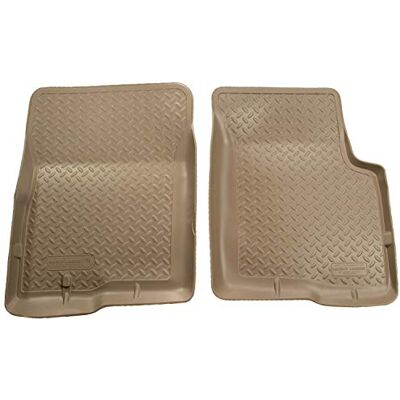 Husky Liners Classic Style Series 2001-2004 Toyota Tacoma Double Cab Front Floor Liners, Tan 35453 Husky Liners Classic Style Series 2001-2004 Toyota Tacoma Double Cab Front Floor Liners, Tan 35453