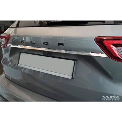 Avisa krom rostfritt stål trim baklucka kompatibel med Ford Kuga III 2019–2024 & Facelift 2024– Avisa krom rostfritt stål trim baklucka kompatibel med Ford Kuga III 2019–2024 & Facelift 2024–