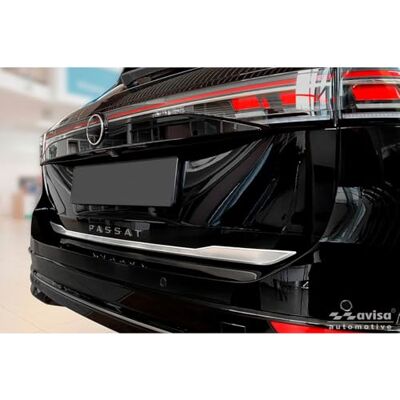 Avisa borstat rostfritt stål trimningslist för baklucka kompatibel med Volkswagen Passat Variant (CJ5) 2024– Avisa borstat rostfritt stål trimningslist för baklucka kompatibel med Volkswagen Passat Variant (CJ5) 2024–