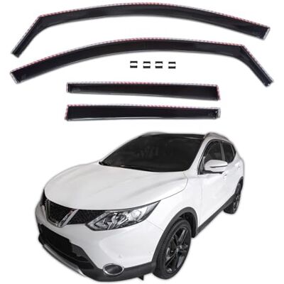 J&J AUTOMOTIVE GP vindavvisare kompatibel med Qashqai J11 2014–2021 J&J AUTOMOTIVE GP vindavvisare kompatibel med Qashqai J11 2014–2021