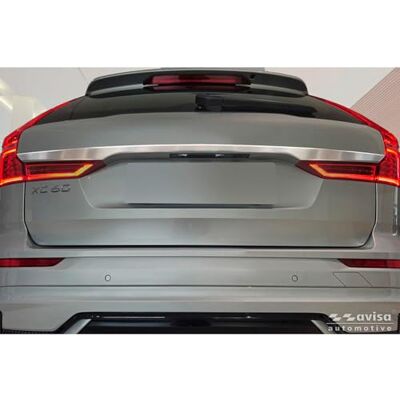 Avisa borstat rostfritt stål trimningslist för baklucka kompatibel med Volvo XC60 II 2017–2021 & Facelift 2021 – Avisa borstat rostfritt stål trimningslist för baklucka kompatibel med Volvo XC60 II 2017–2021 & Facelift 2021 –