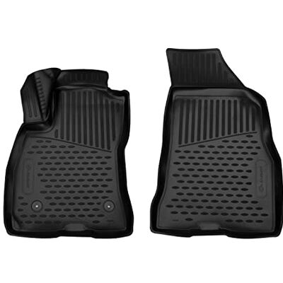Element Specialanpassade golvmattor gummimattor för Fiat Doblo II 2010-> 2-delad fram Element Specialanpassade golvmattor gummimattor för Fiat Doblo II 2010-> 2-delad fram