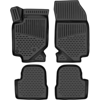 LEMENT E 3D-gummimattor, set som passar Opel Corsa F 2019–2024, halvkombi, (passar inte i el) 100% passande bilmattor, gummimattor bil, perfekt passande golvmattor LEMENT E 3D-gummimattor, set som passar Opel Corsa F 2019–2024, halvkombi, (passar inte i el) 100% passande bilmattor, gummimattor bil, perfekt passande golvmattor