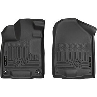 Husky Liners 18411 passar 2016-20 Honda Pilot Elite/EX/EX-L/LX/Touring, 2019 Honda Pilot Pass Weatherbeater främre golvmattor, svart Husky Liners 18411 passar 2016-20 Honda Pilot Elite/EX/EX-L/LX/Touring, 2019 Honda Pilot Pass Weatherbeater främre golvmattor, svart