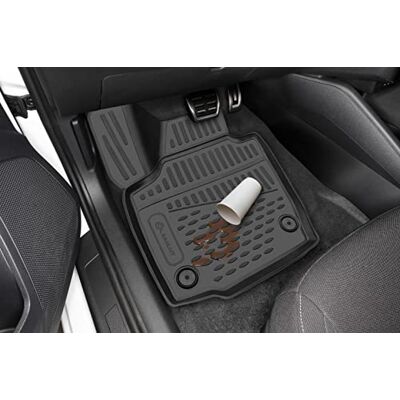 LEMENT E perfekt passform premium 3D gummimattor golvmattor lämpliga för BMW 1–5D 2004–2011, 4 TLG. (beige) LEMENT E perfekt passform premium 3D gummimattor golvmattor lämpliga för BMW 1–5D 2004–2011, 4 TLG. (beige)