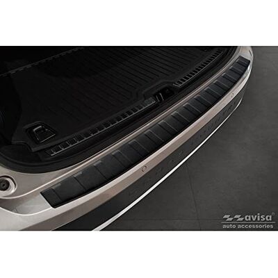 Avisa matt-svart rostfritt stål stötdämpskydd kompatibelt med Volvo V90 9/2016– "Ribs", mattsvart Avisa matt-svart rostfritt stål stötdämpskydd kompatibelt med Volvo V90 9/2016– "Ribs", mattsvart