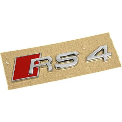 Audi 8E0853601 text RS4 exteriör tuning emblem tecken logotyp Audi 8E0853601 text RS4 exteriör tuning emblem tecken logotyp