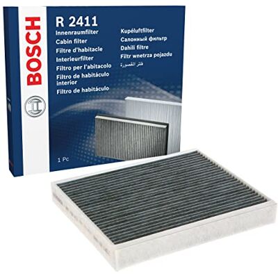 Bosch R2411 - Kabinluftfilter med aktivt kol Bosch R2411 - Kabinluftfilter med aktivt kol