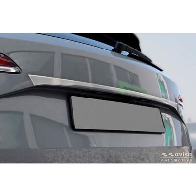 Avisa borstat rostfritt stål trimningslist för baklucka kompatibel med Skoda Karoq (NU7) Facelift 2022– Avisa borstat rostfritt stål trimningslist för baklucka kompatibel med Skoda Karoq (NU7) Facelift 2022–