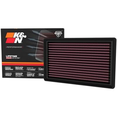 K&N Filters 33-3179 motor luftfilter kvadratisk K&N Filters 33-3179 motor luftfilter kvadratisk
