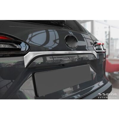 Avisa borstat rostfritt stål trimningslist för baklucka kompatibel med Toyota Corolla Cross 2020–2025 & Facelift 2025 – Avisa borstat rostfritt stål trimningslist för baklucka kompatibel med Toyota Corolla Cross 2020–2025 & Facelift 2025 –