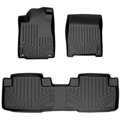 MAX LINER MAXLINER Custom Fit Floor Mats 2 Row Liner Set Compatible with 2012-2016 Honda CR-V MAX LINER MAXLINER Custom Fit Floor Mats 2 Row Liner Set Compatible with 2012-2016 Honda CR-V