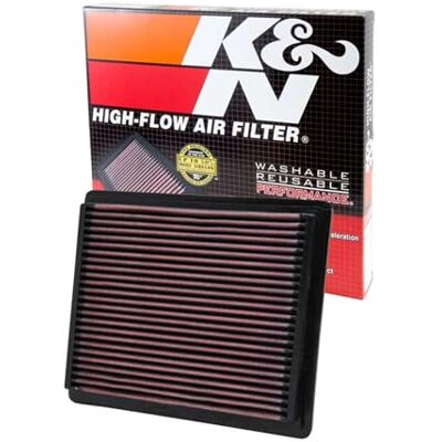 K&N Luftfilter för motor: Hög prestanda, premium, tvättbar, panelersättningsfilter: 1997–2011 (Ranger, Explorer, Mountaineer, B2300, B3000, B4000), 33-2106-1 K&N Luftfilter för motor: Hög prestanda, premium, tvättbar, panelersättningsfilter: 1997–2011 (Ranger, Explorer, Mountaineer, B2300, B3000, B4000), 33-2106-1