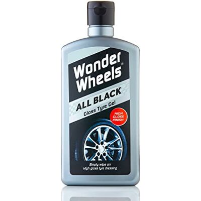 Wonder Wheels All Black Gel för däck, 500 ml Wonder Wheels All Black Gel för däck, 500 ml