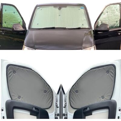 Covprotec Termopersienner kompatibla med Toyota Alphard (2008–2022) (frontset) på baksidan, färga kakigrönt, vändbart och termiskt Covprotec Termopersienner kompatibla med Toyota Alphard (2008–2022) (frontset) på baksidan, färga kakigrönt, vändbart och termiskt
