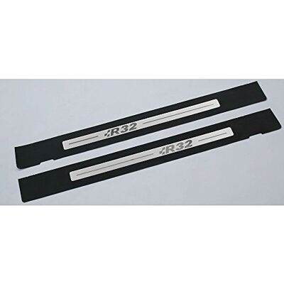 Volkswagen Original Golf 4 (1J) R32 instegsfolieset *** 4-dörrars *** Tuning instegslister Trittbar 2 x skyddsfolie (fram) svart silver Volkswagen Original Golf 4 (1J) R32 instegsfolieset *** 4-dörrars *** Tuning instegslister Trittbar 2 x skyddsfolie (fram) svart silver