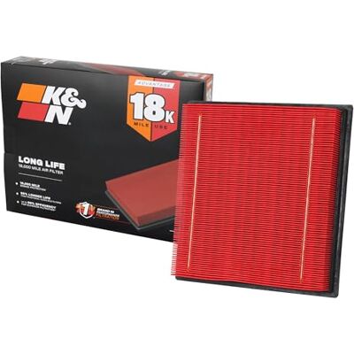 K&N Engine Air Filter:Long Life 18,000 Mile Replacement AirFilter:Compatible with 2007-2021 Ford/Lincoln Truck and SUV(F150, F150 Raptor,Expedition,Navigator, F250, F350, F450, F550, F650),KNA-2385 K&N Engine Air Filter:Long Life 18,000 Mile Replacement AirFilter:Compatible with 2007-2021 Ford/Lincoln Truck and SUV(F150, F150 Raptor,Expedition,Navigator, F250, F350, F450, F550, F650),KNA-2385
