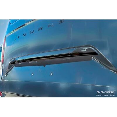Avisa svart krom rostfritt stål trimlist för baklucka kompatibel med Ford Tourneo Custom II (V710) 2023– (med baklucka) Avisa svart krom rostfritt stål trimlist för baklucka kompatibel med Ford Tourneo Custom II (V710) 2023– (med baklucka)