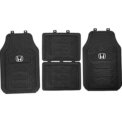 Plasticolor Plastolor 001670R01 fordon, Honda 4 st. Golvmattsset, svart, en storlek Plasticolor Plastolor 001670R01 fordon, Honda 4 st. Golvmattsset, svart, en storlek