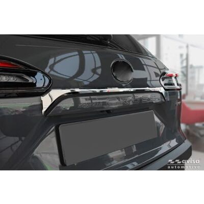 Avisa krom rostfritt stål trimlist för baklucka kompatibel med Toyota Corolla Cross 2020–2025 & Facelift 2025– Avisa krom rostfritt stål trimlist för baklucka kompatibel med Toyota Corolla Cross 2020–2025 & Facelift 2025–