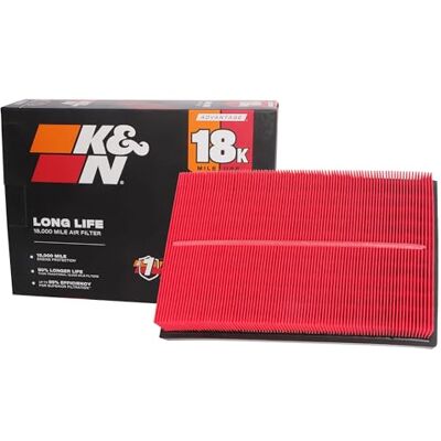 K&N Engine Air Filter: Long Life 18,000 Mile Replacement Air Filter: Compatible with 2006-2018 Toyota/Lexus (Avalon, Rav4, Camry Hybrid, Sai, ES300h, LS 460, LS600h), KNA-2381 K&N Engine Air Filter: Long Life 18,000 Mile Replacement Air Filter: Compatible with 2006-2018 Toyota/Lexus (Avalon, Rav4, Camry Hybrid, Sai, ES300h, LS 460, LS600h), KNA-2381