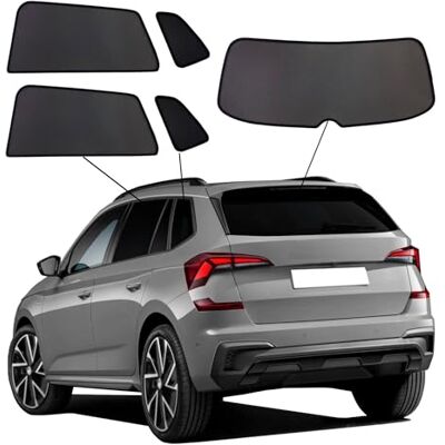 SunClip Privacy & Sun protection kompatibel med Skoda Kamiq (NW) Facelift 2024- SunClip Privacy & Sun protection kompatibel med Skoda Kamiq (NW) Facelift 2024-
